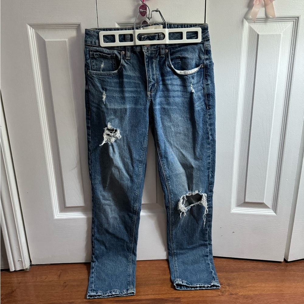 Garage straight jeans